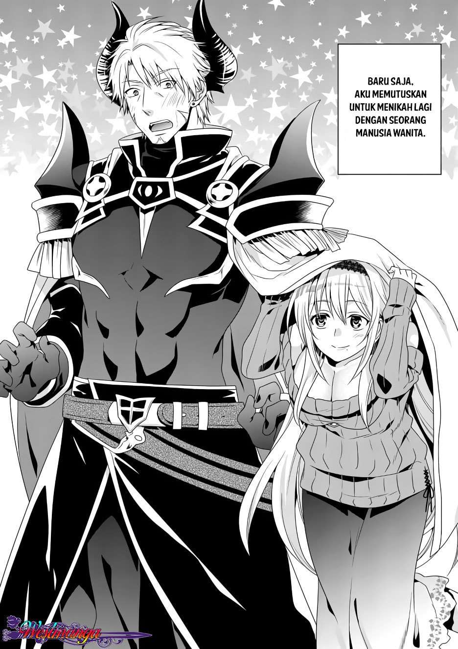 Maou desu Onna Yuusha no Hahaoya to Saikon Shita no de Onna Yuusha ga Giri no Musume ni Narimashita Chapter 2 - halaman 3