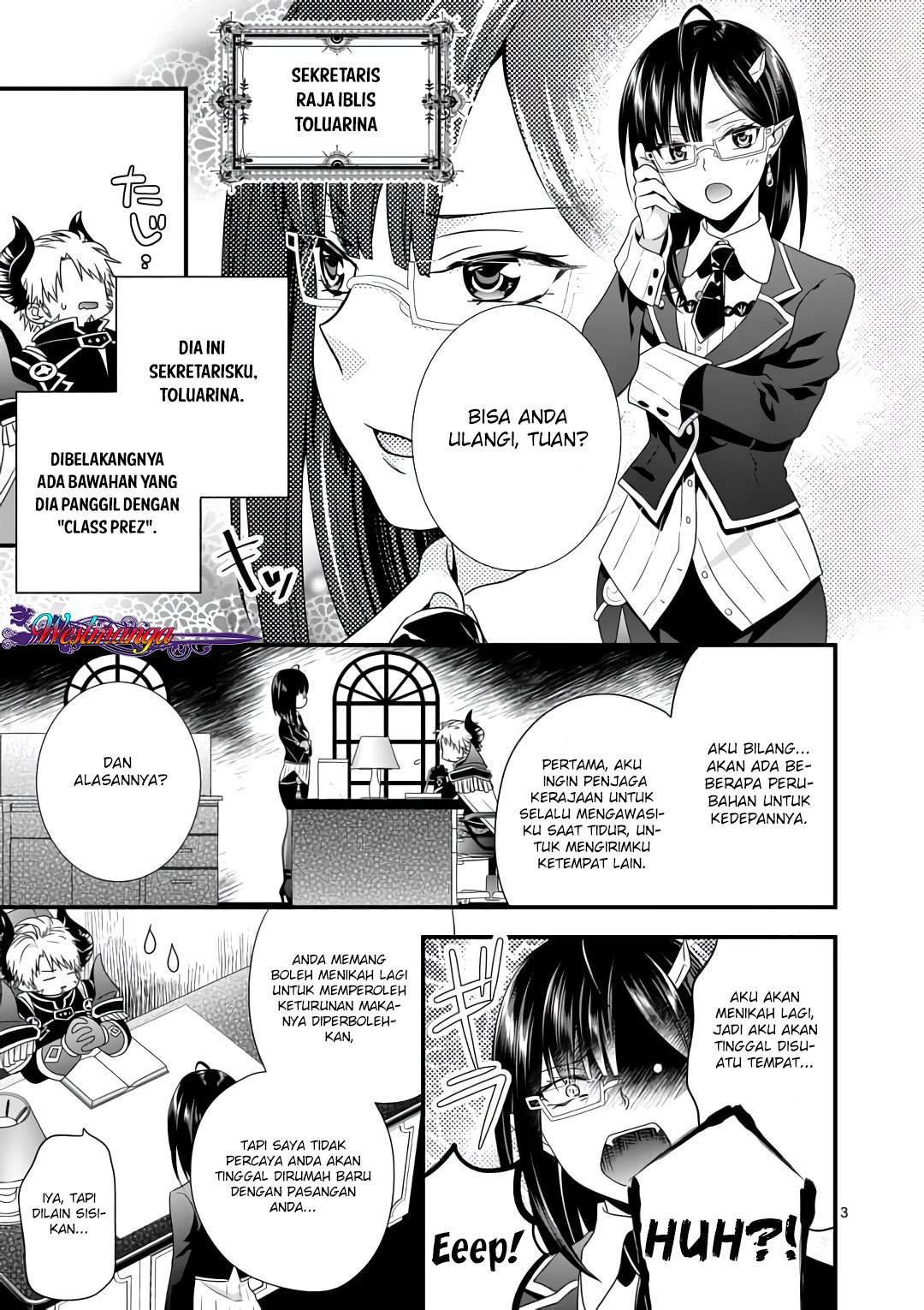 Maou desu Onna Yuusha no Hahaoya to Saikon Shita no de Onna Yuusha ga Giri no Musume ni Narimashita Chapter 2 - halaman 4