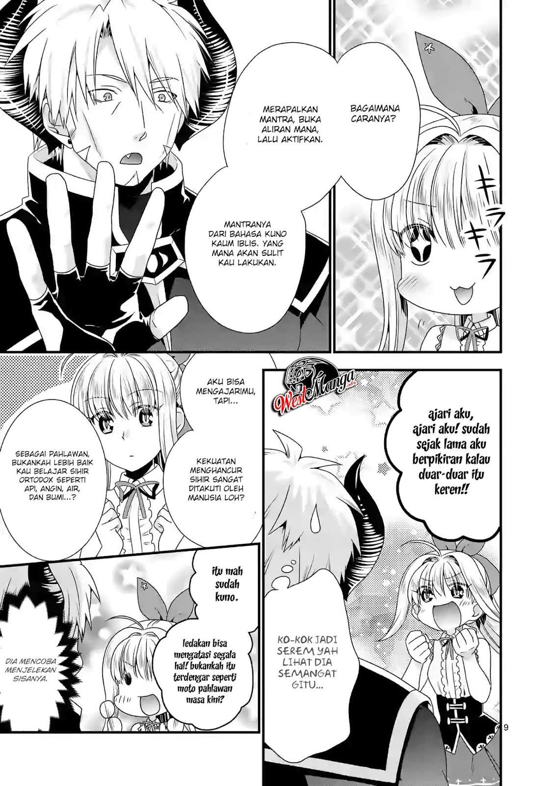 Maou desu Onna Yuusha no Hahaoya to Saikon Shita no de Onna Yuusha ga Giri no Musume ni Narimashita Chapter 20 - halaman 12