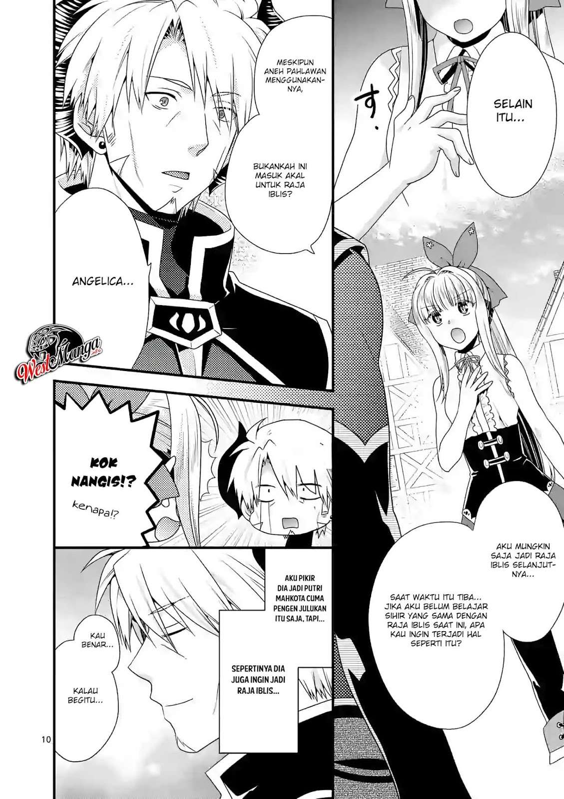 Maou desu Onna Yuusha no Hahaoya to Saikon Shita no de Onna Yuusha ga Giri no Musume ni Narimashita Chapter 20 - halaman 13
