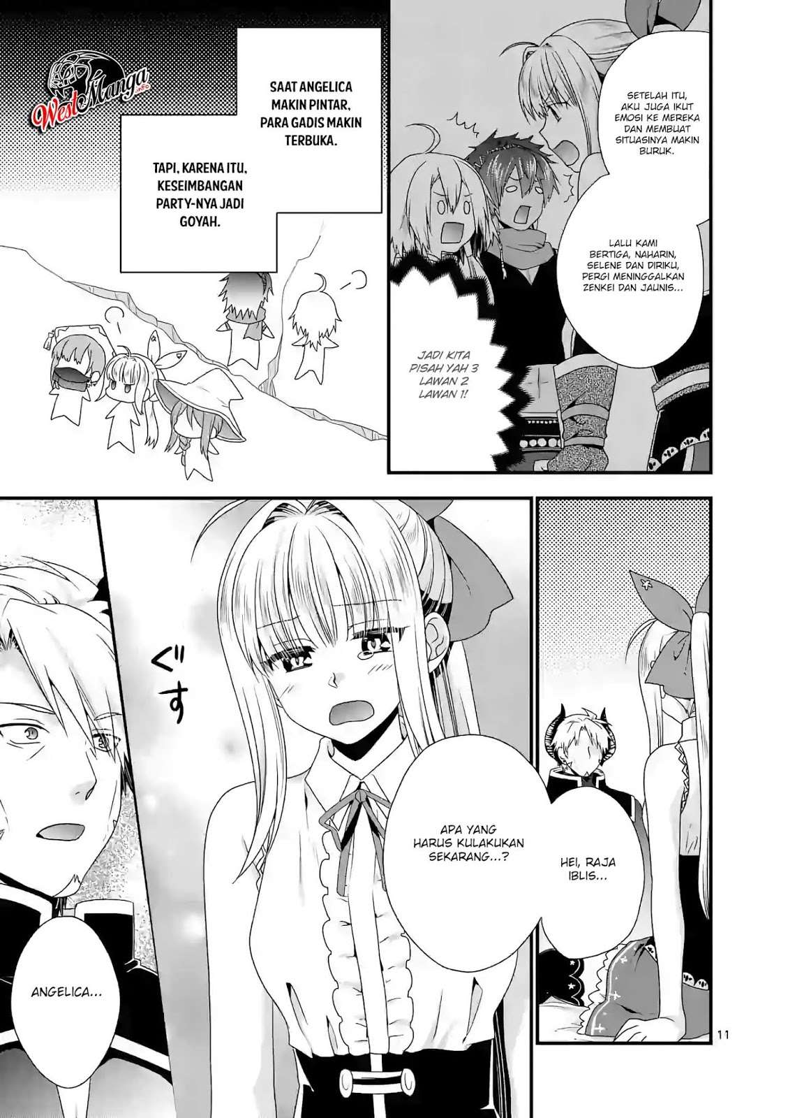 Maou desu Onna Yuusha no Hahaoya to Saikon Shita no de Onna Yuusha ga Giri no Musume ni Narimashita Chapter 21 - halaman 13