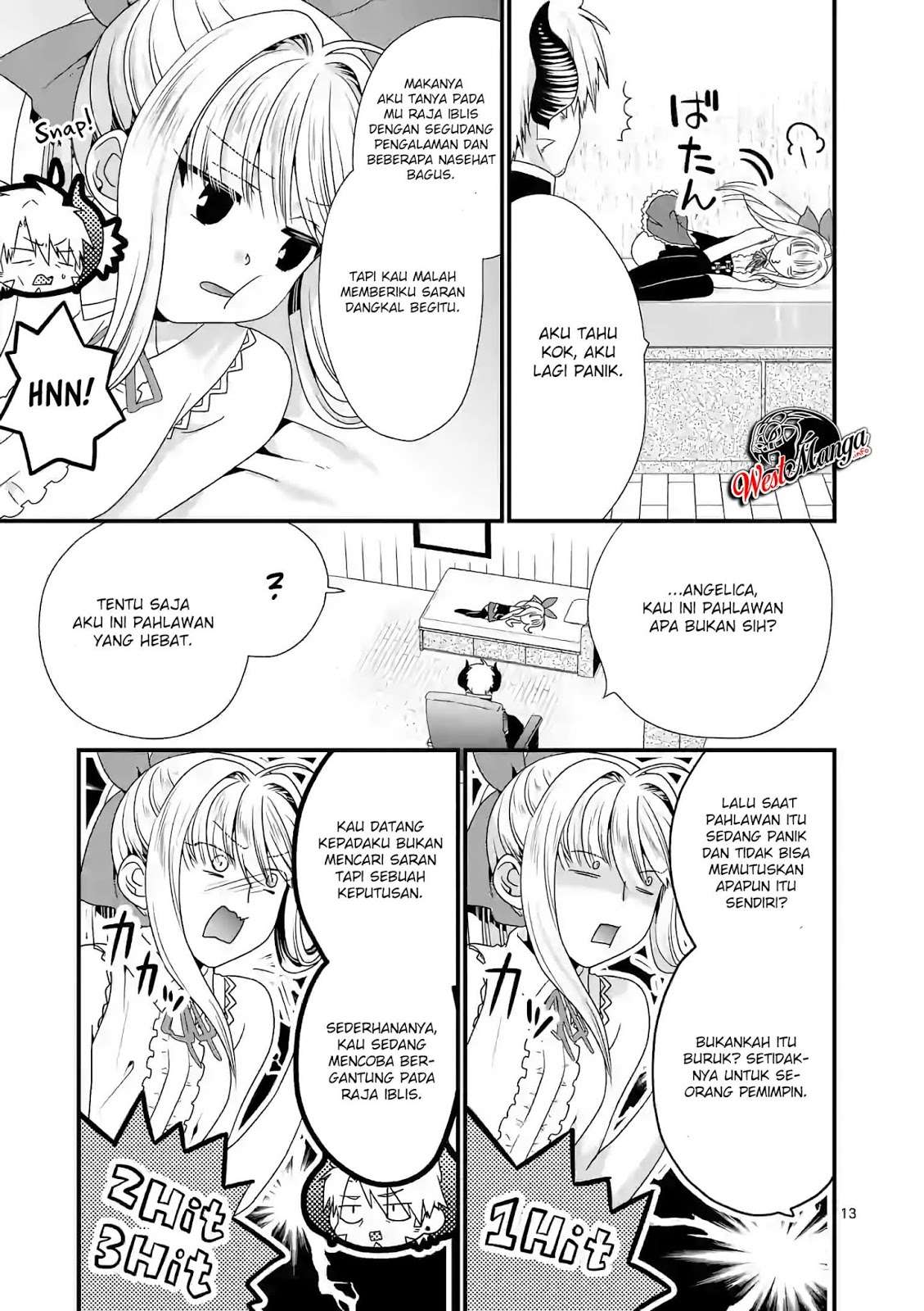 Maou desu Onna Yuusha no Hahaoya to Saikon Shita no de Onna Yuusha ga Giri no Musume ni Narimashita Chapter 21 - halaman 15