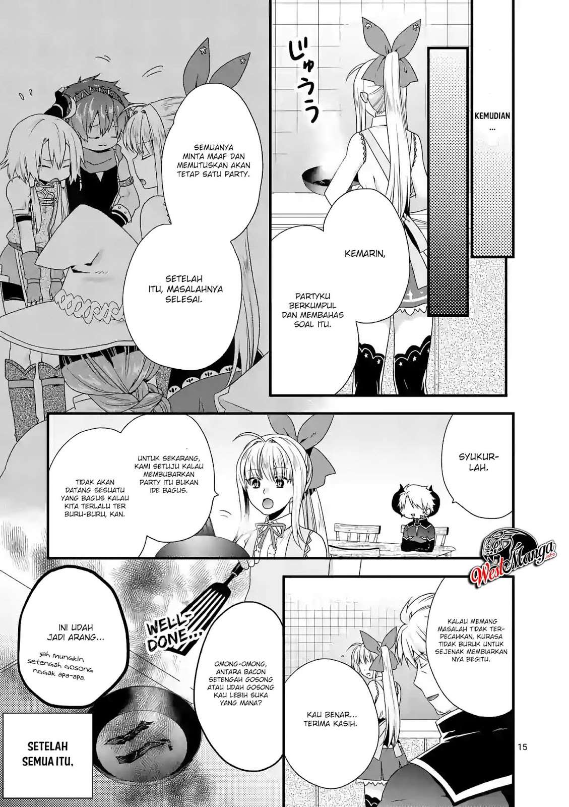 Maou desu Onna Yuusha no Hahaoya to Saikon Shita no de Onna Yuusha ga Giri no Musume ni Narimashita Chapter 21 - halaman 17