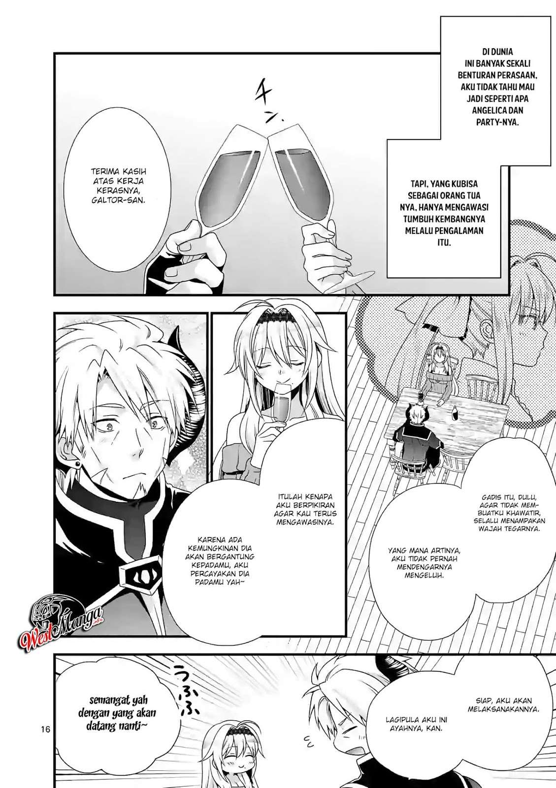 Maou desu Onna Yuusha no Hahaoya to Saikon Shita no de Onna Yuusha ga Giri no Musume ni Narimashita Chapter 21 - halaman 18