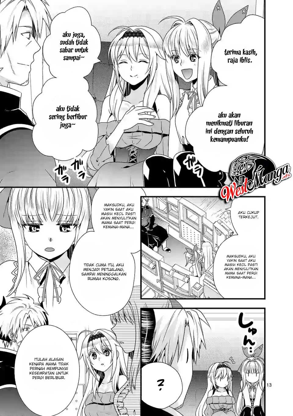 Maou desu Onna Yuusha no Hahaoya to Saikon Shita no de Onna Yuusha ga Giri no Musume ni Narimashita Chapter 22 - halaman 14