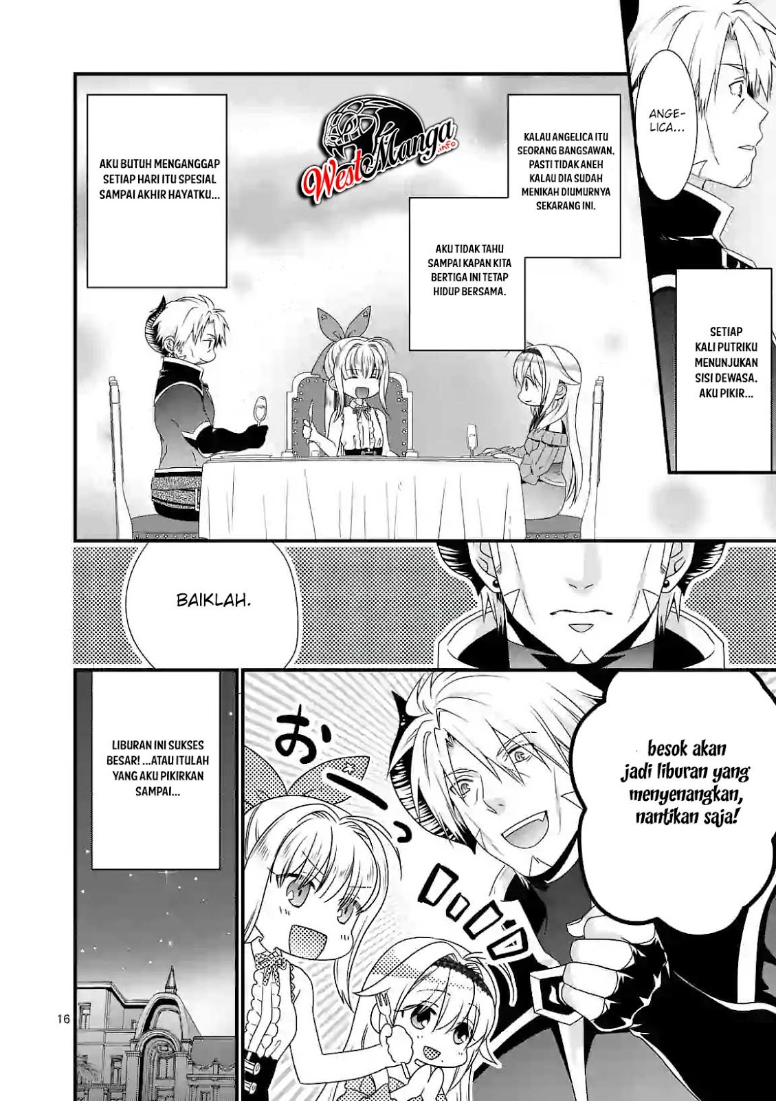 Maou desu Onna Yuusha no Hahaoya to Saikon Shita no de Onna Yuusha ga Giri no Musume ni Narimashita Chapter 23 - halaman 19