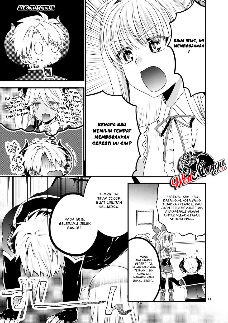 Maou desu Onna Yuusha no Hahaoya to Saikon Shita no de Onna Yuusha ga Giri no Musume ni Narimashita Chapter 24 - halaman 14
