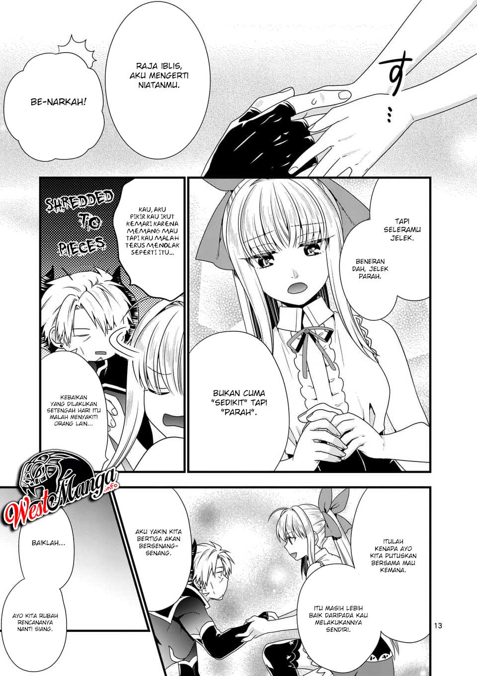 Maou desu Onna Yuusha no Hahaoya to Saikon Shita no de Onna Yuusha ga Giri no Musume ni Narimashita Chapter 24 - halaman 16