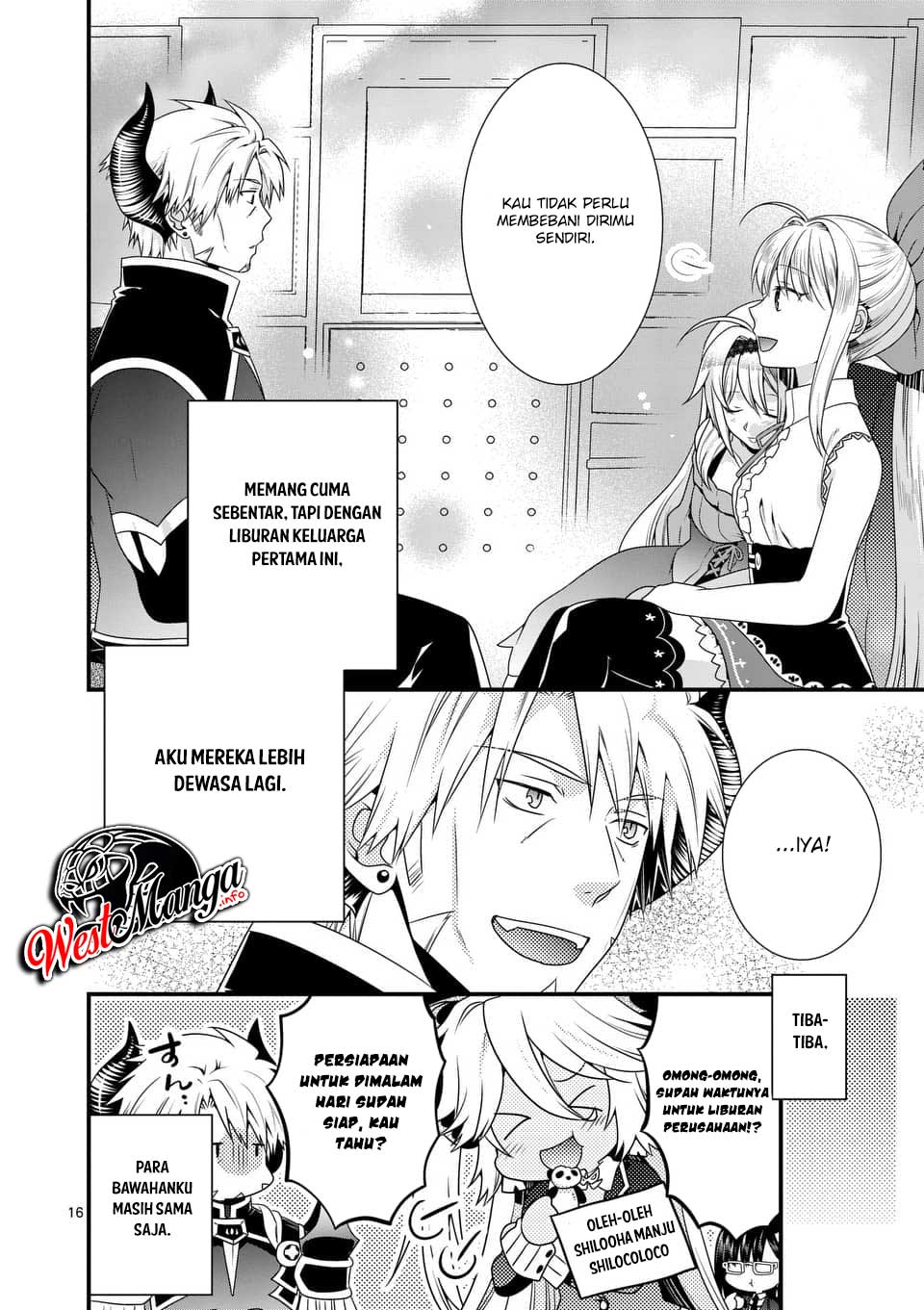 Maou desu Onna Yuusha no Hahaoya to Saikon Shita no de Onna Yuusha ga Giri no Musume ni Narimashita Chapter 24 - halaman 19
