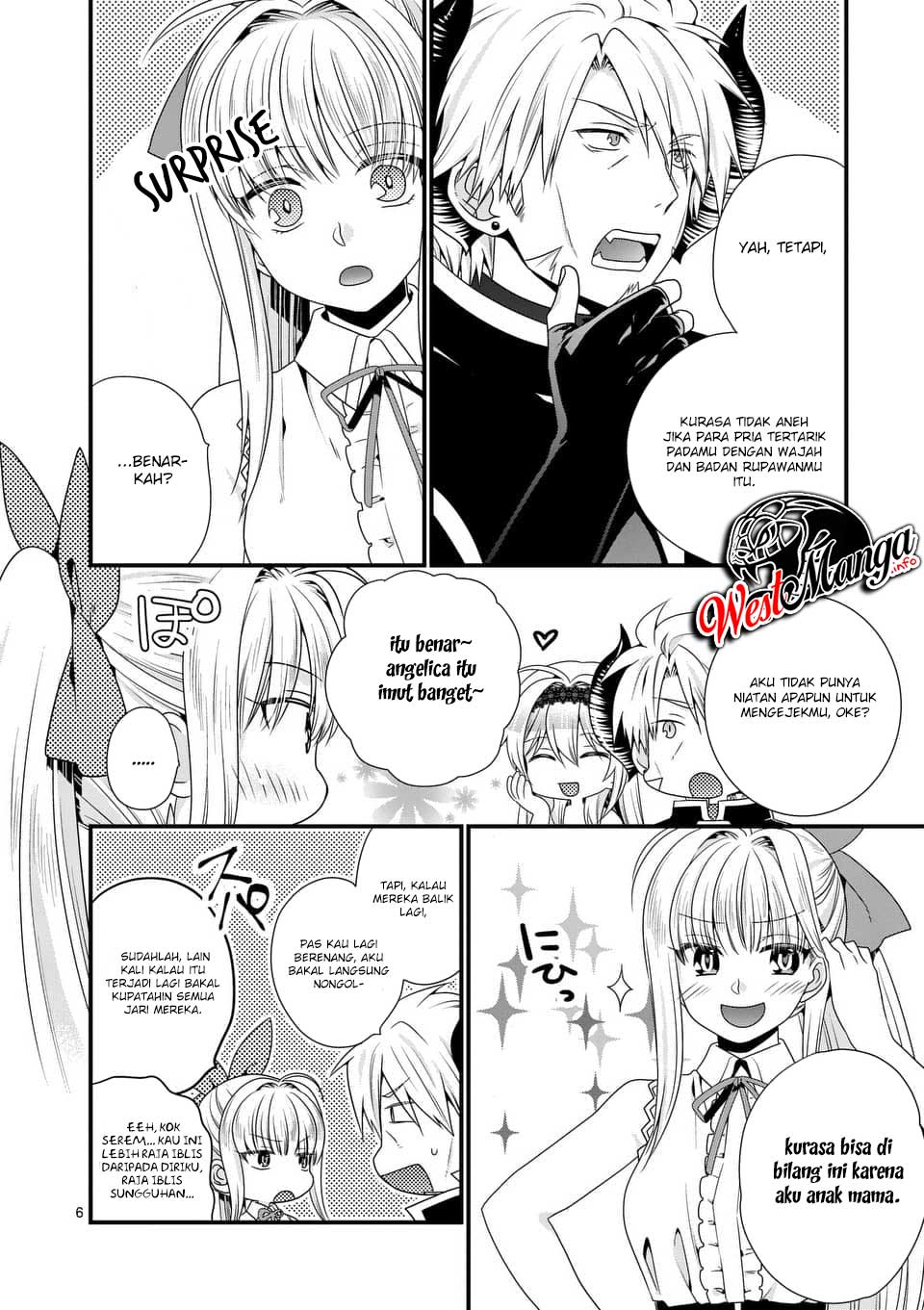 Maou desu Onna Yuusha no Hahaoya to Saikon Shita no de Onna Yuusha ga Giri no Musume ni Narimashita Chapter 24 - halaman 8