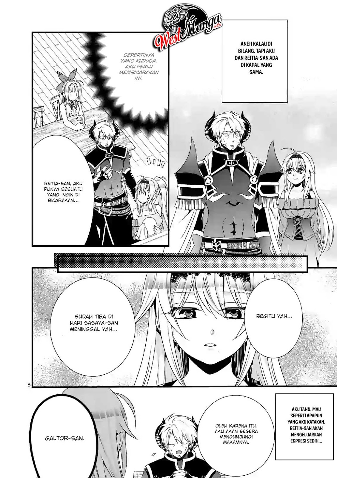 Maou desu Onna Yuusha no Hahaoya to Saikon Shita no de Onna Yuusha ga Giri no Musume ni Narimashita Chapter 25 - halaman 10