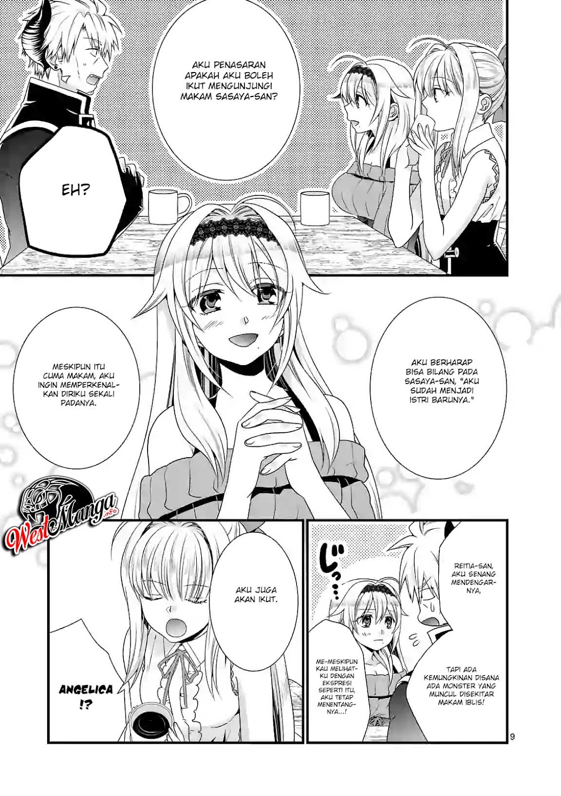 Maou desu Onna Yuusha no Hahaoya to Saikon Shita no de Onna Yuusha ga Giri no Musume ni Narimashita Chapter 25 - halaman 12