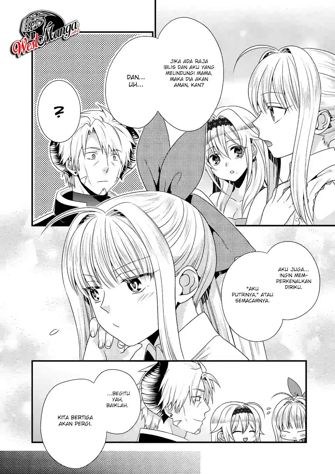 Maou desu Onna Yuusha no Hahaoya to Saikon Shita no de Onna Yuusha ga Giri no Musume ni Narimashita Chapter 25 - halaman 13