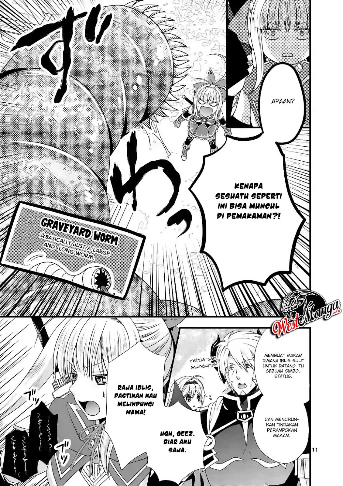 Maou desu Onna Yuusha no Hahaoya to Saikon Shita no de Onna Yuusha ga Giri no Musume ni Narimashita Chapter 25 - halaman 14