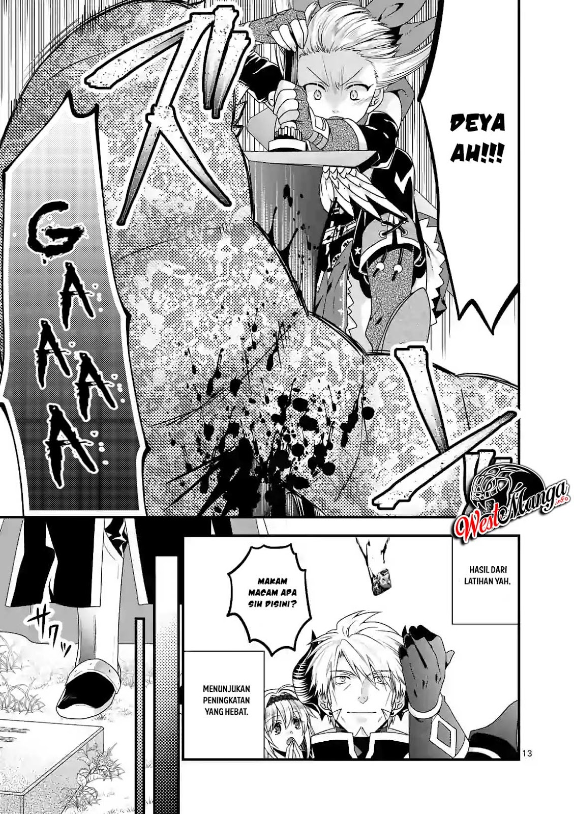 Maou desu Onna Yuusha no Hahaoya to Saikon Shita no de Onna Yuusha ga Giri no Musume ni Narimashita Chapter 25 - halaman 16
