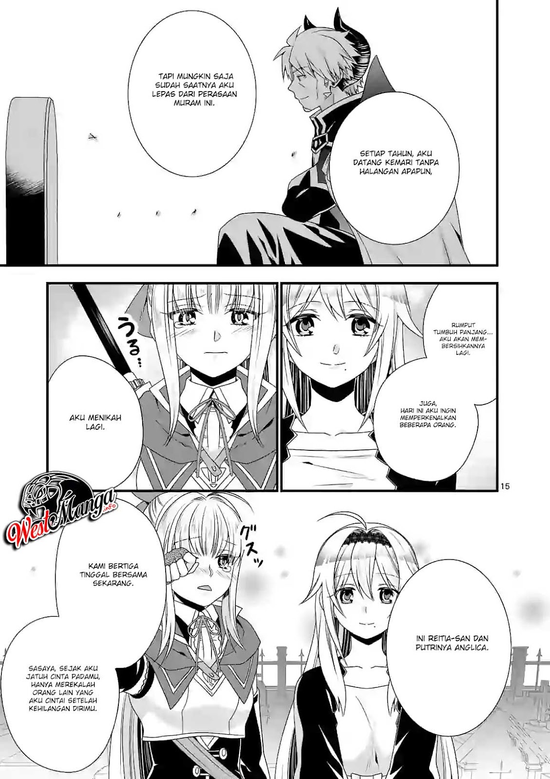 Maou desu Onna Yuusha no Hahaoya to Saikon Shita no de Onna Yuusha ga Giri no Musume ni Narimashita Chapter 25 - halaman 18
