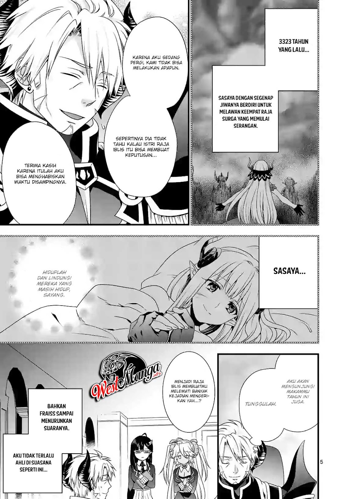 Maou desu Onna Yuusha no Hahaoya to Saikon Shita no de Onna Yuusha ga Giri no Musume ni Narimashita Chapter 25 - halaman 7