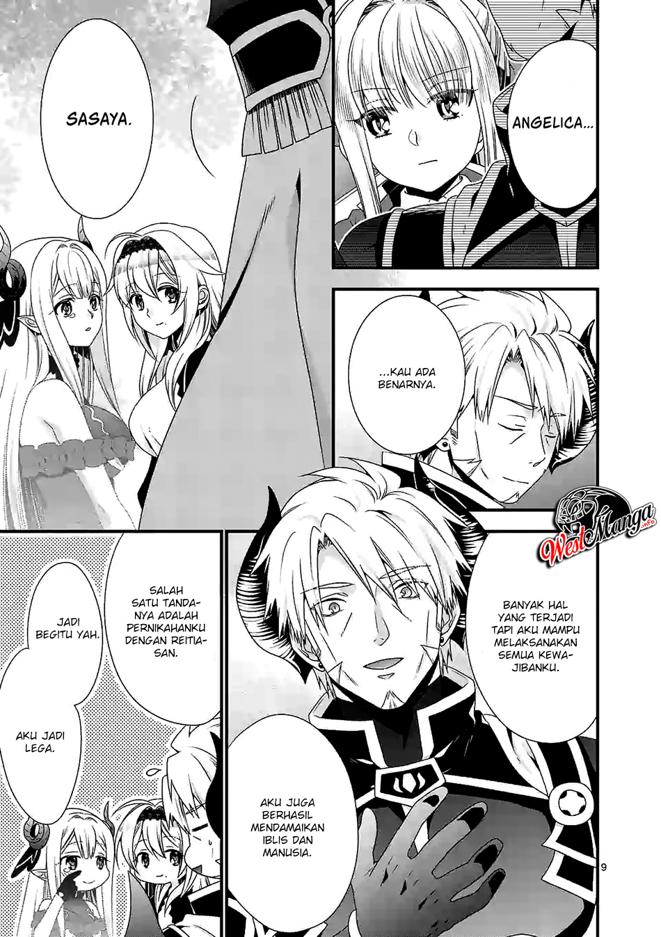 Maou desu Onna Yuusha no Hahaoya to Saikon Shita no de Onna Yuusha ga Giri no Musume ni Narimashita Chapter 26 - halaman 11