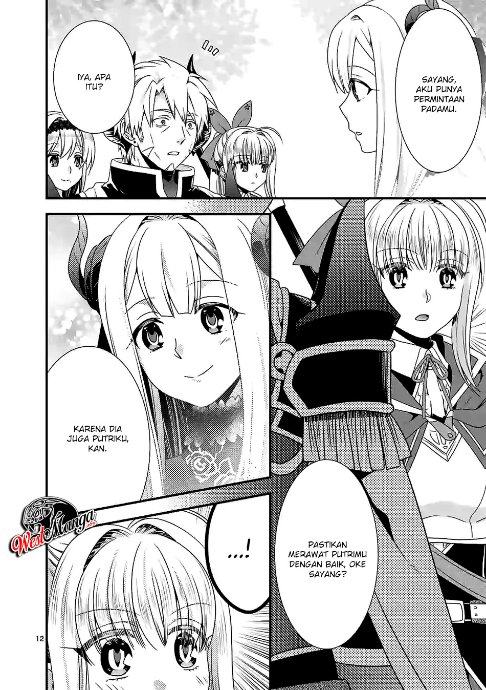 Maou desu Onna Yuusha no Hahaoya to Saikon Shita no de Onna Yuusha ga Giri no Musume ni Narimashita Chapter 26 - halaman 14