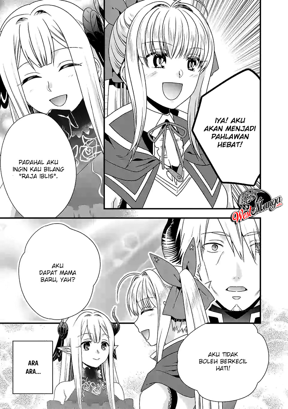 Maou desu Onna Yuusha no Hahaoya to Saikon Shita no de Onna Yuusha ga Giri no Musume ni Narimashita Chapter 26 - halaman 15