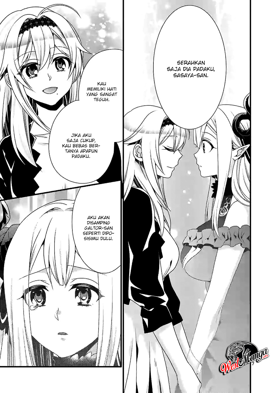 Maou desu Onna Yuusha no Hahaoya to Saikon Shita no de Onna Yuusha ga Giri no Musume ni Narimashita Chapter 26 - halaman 9