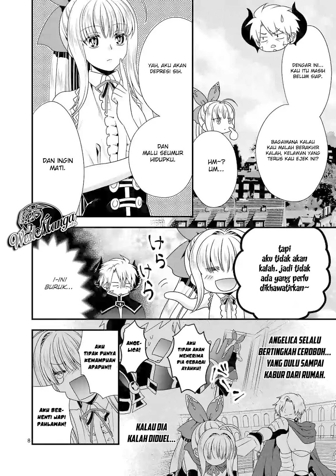 Maou desu Onna Yuusha no Hahaoya to Saikon Shita no de Onna Yuusha ga Giri no Musume ni Narimashita Chapter 27 - halaman 10