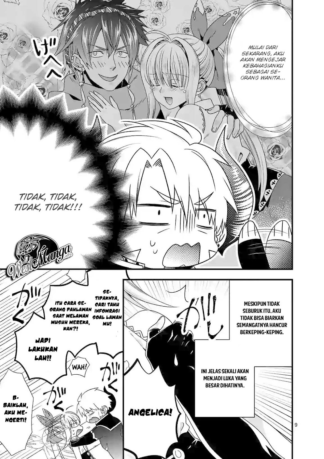 Maou desu Onna Yuusha no Hahaoya to Saikon Shita no de Onna Yuusha ga Giri no Musume ni Narimashita Chapter 27 - halaman 11