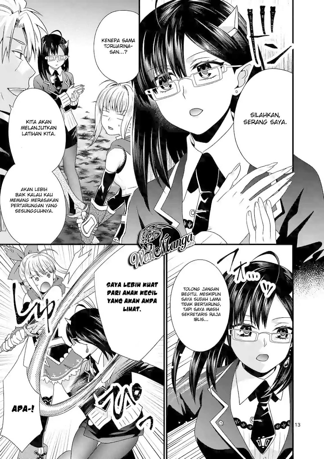 Maou desu Onna Yuusha no Hahaoya to Saikon Shita no de Onna Yuusha ga Giri no Musume ni Narimashita Chapter 27 - halaman 15