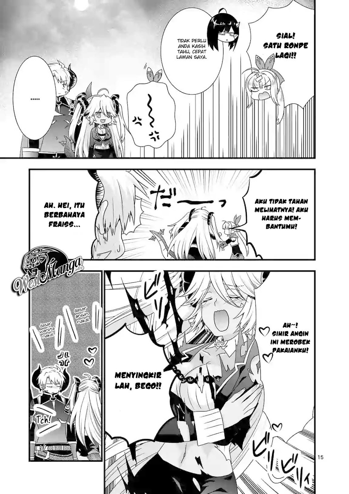 Maou desu Onna Yuusha no Hahaoya to Saikon Shita no de Onna Yuusha ga Giri no Musume ni Narimashita Chapter 27 - halaman 17