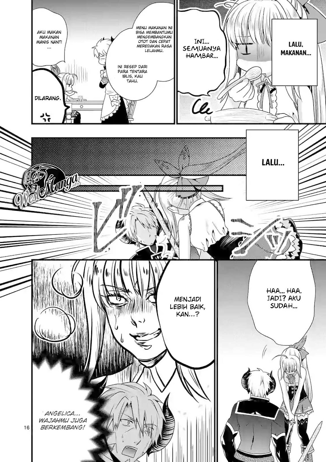 Maou desu Onna Yuusha no Hahaoya to Saikon Shita no de Onna Yuusha ga Giri no Musume ni Narimashita Chapter 27 - halaman 18