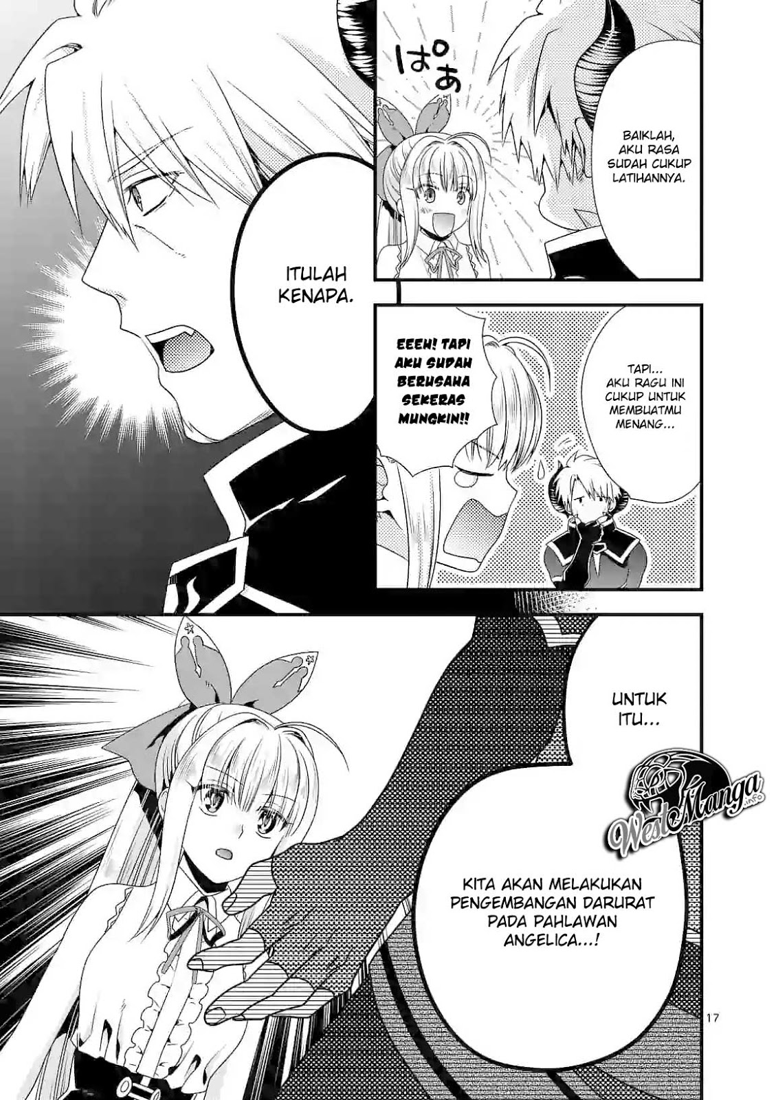 Maou desu Onna Yuusha no Hahaoya to Saikon Shita no de Onna Yuusha ga Giri no Musume ni Narimashita Chapter 27 - halaman 19