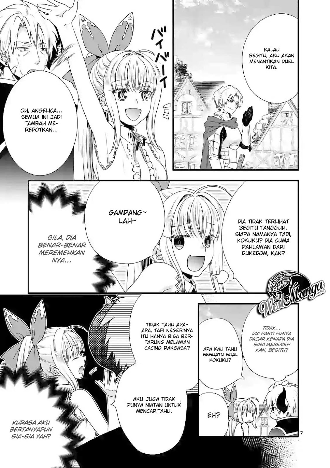 Maou desu Onna Yuusha no Hahaoya to Saikon Shita no de Onna Yuusha ga Giri no Musume ni Narimashita Chapter 27 - halaman 9