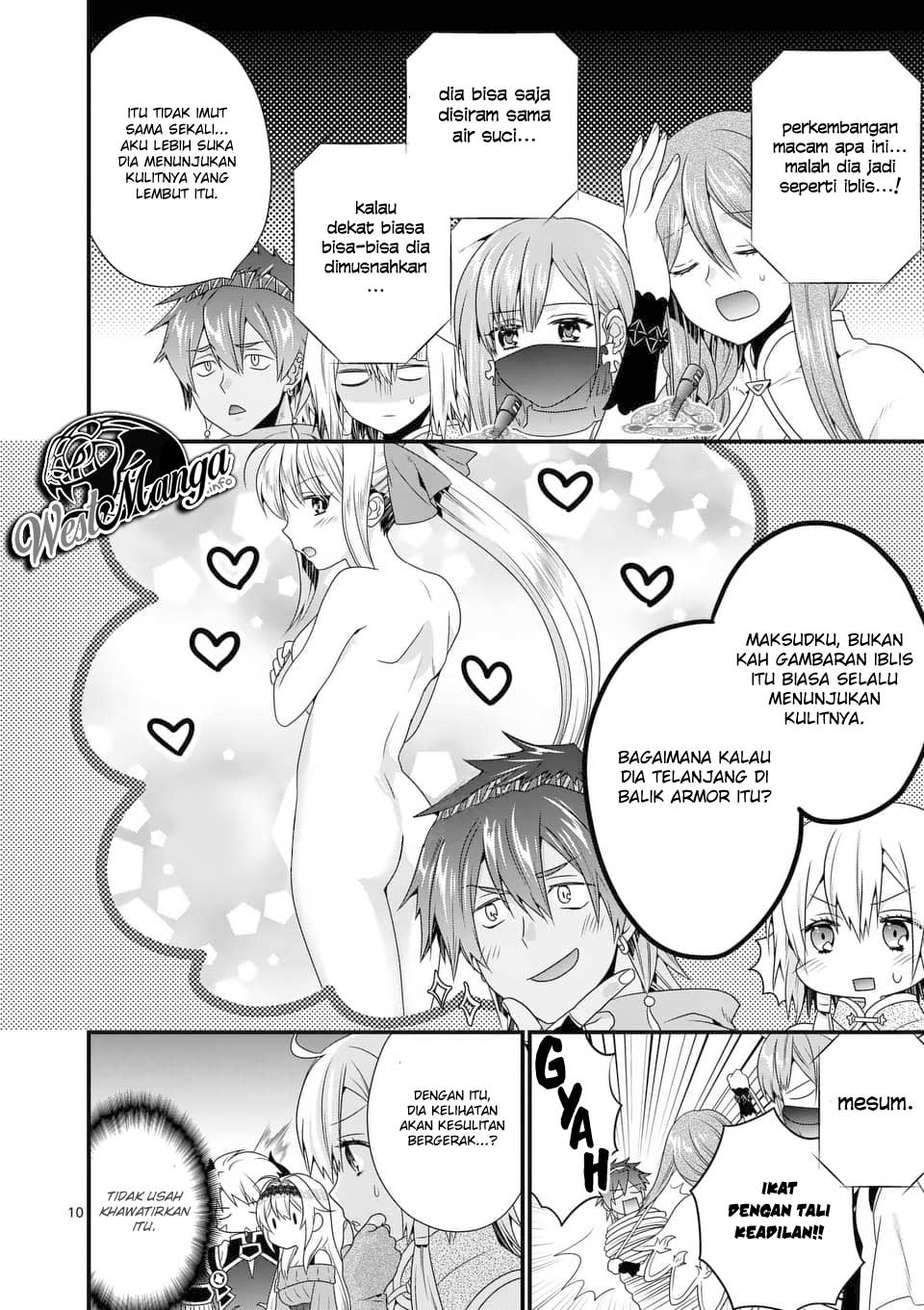 Maou desu Onna Yuusha no Hahaoya to Saikon Shita no de Onna Yuusha ga Giri no Musume ni Narimashita Chapter 28 - halaman 12