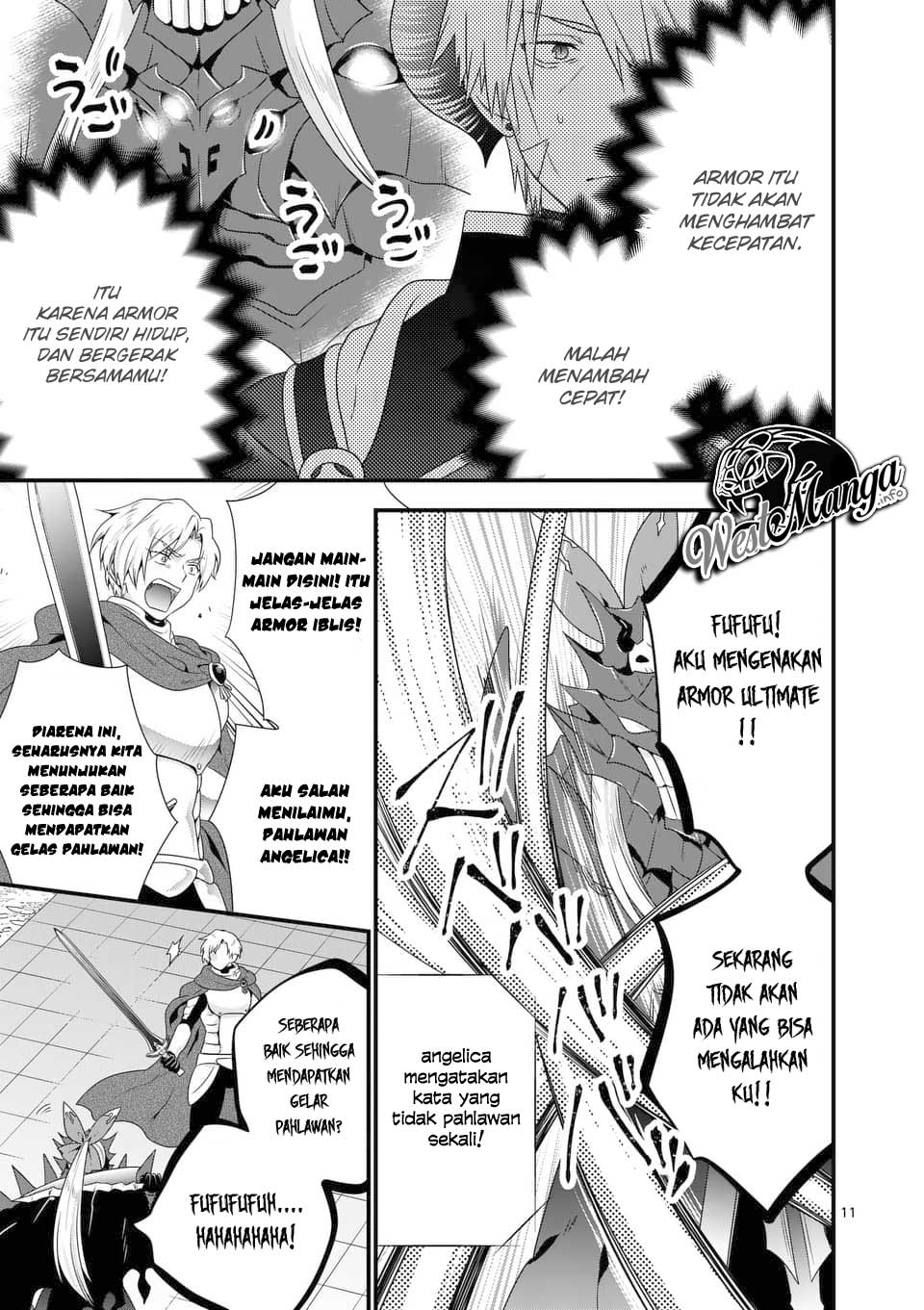 Maou desu Onna Yuusha no Hahaoya to Saikon Shita no de Onna Yuusha ga Giri no Musume ni Narimashita Chapter 28 - halaman 13