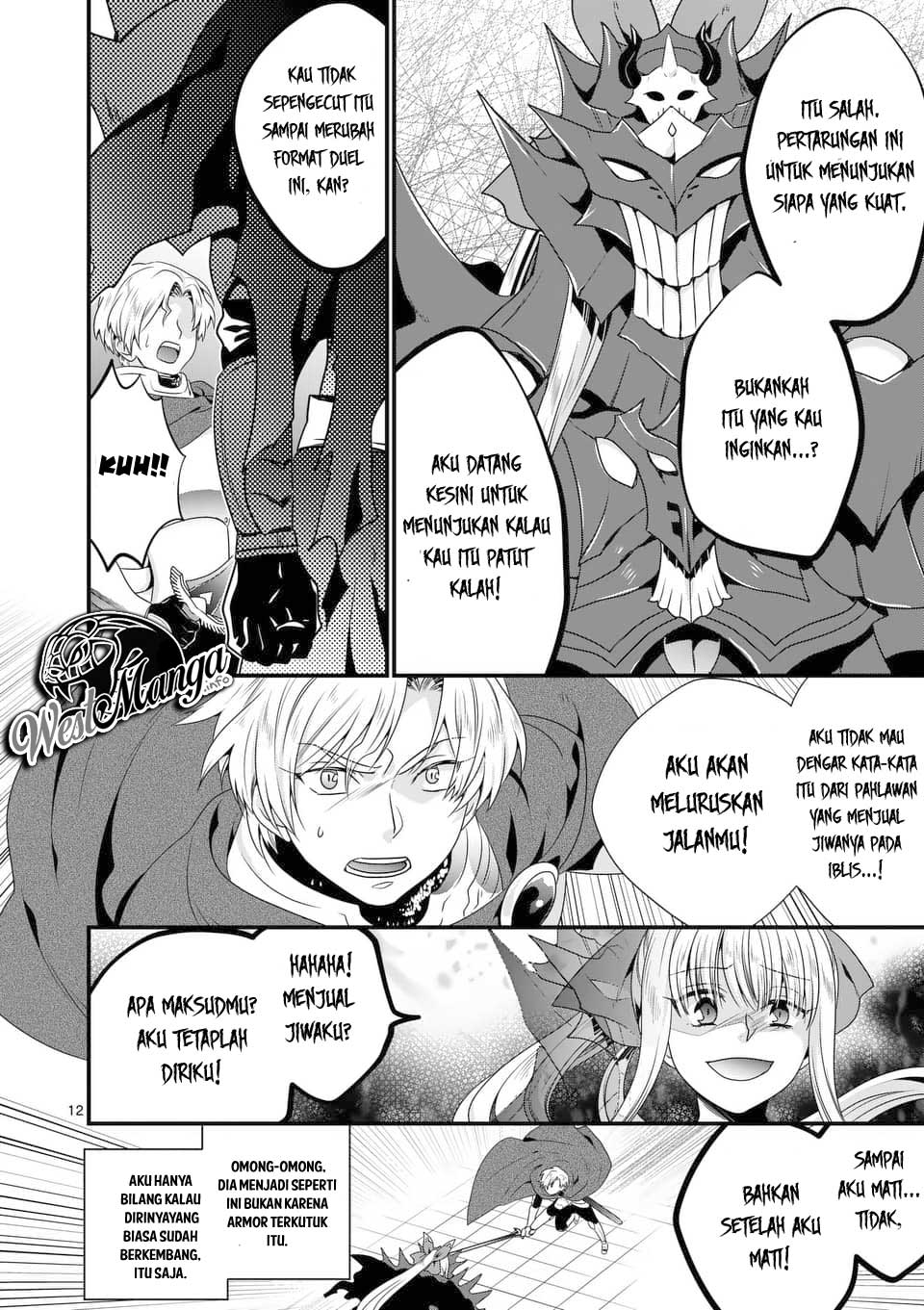 Maou desu Onna Yuusha no Hahaoya to Saikon Shita no de Onna Yuusha ga Giri no Musume ni Narimashita Chapter 28 - halaman 14