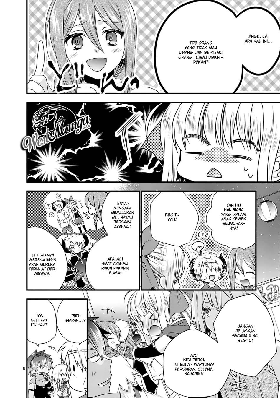 Maou desu Onna Yuusha no Hahaoya to Saikon Shita no de Onna Yuusha ga Giri no Musume ni Narimashita Chapter 29 - halaman 10