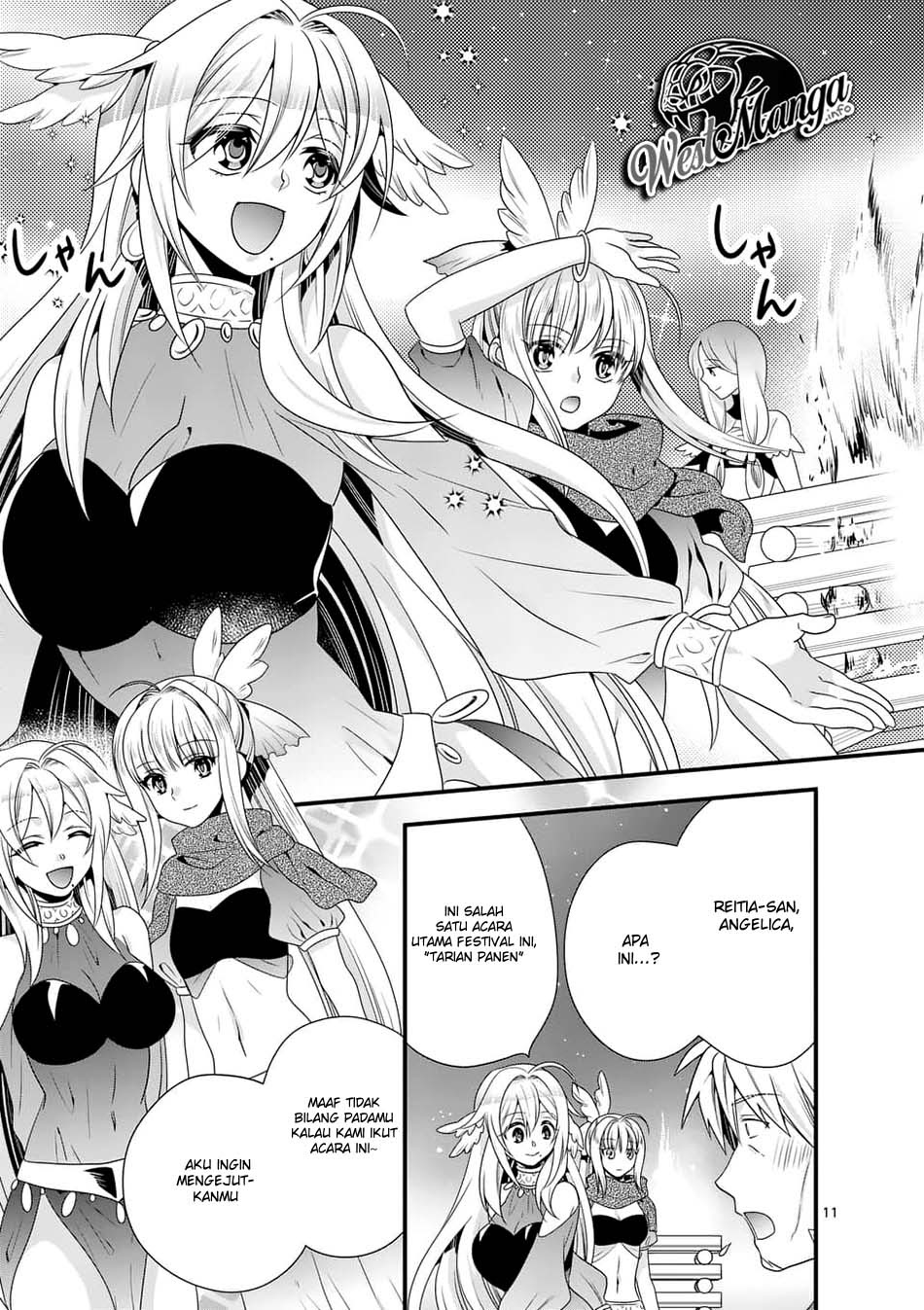 Maou desu Onna Yuusha no Hahaoya to Saikon Shita no de Onna Yuusha ga Giri no Musume ni Narimashita Chapter 29 - halaman 13