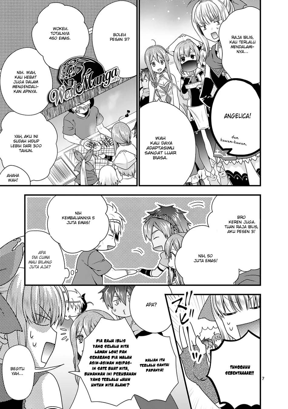 Maou desu Onna Yuusha no Hahaoya to Saikon Shita no de Onna Yuusha ga Giri no Musume ni Narimashita Chapter 29 - halaman 9