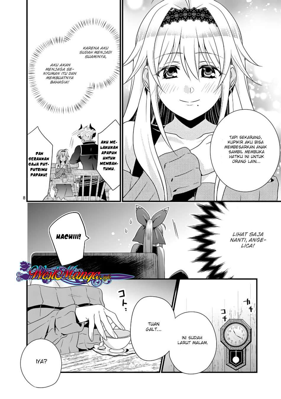 Maou desu Onna Yuusha no Hahaoya to Saikon Shita no de Onna Yuusha ga Giri no Musume ni Narimashita Chapter 3 - halaman 10