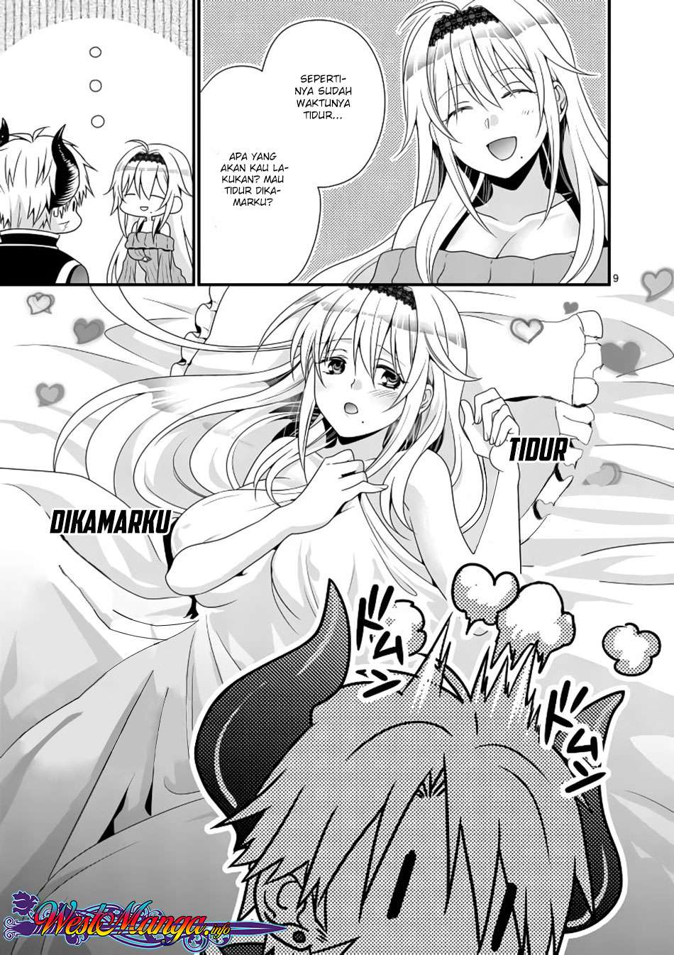 Maou desu Onna Yuusha no Hahaoya to Saikon Shita no de Onna Yuusha ga Giri no Musume ni Narimashita Chapter 3 - halaman 11