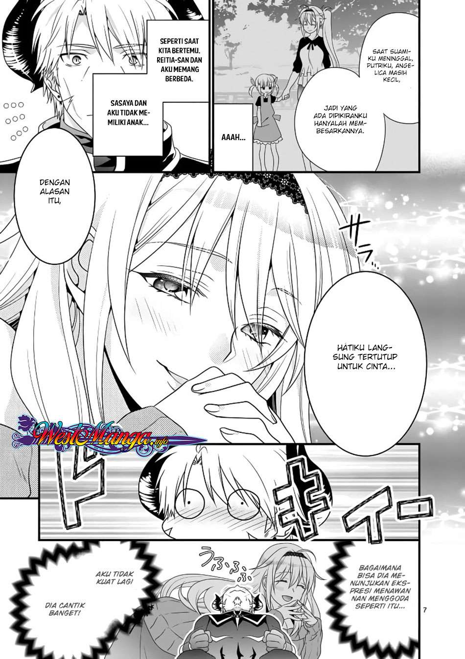 Maou desu Onna Yuusha no Hahaoya to Saikon Shita no de Onna Yuusha ga Giri no Musume ni Narimashita Chapter 3 - halaman 8