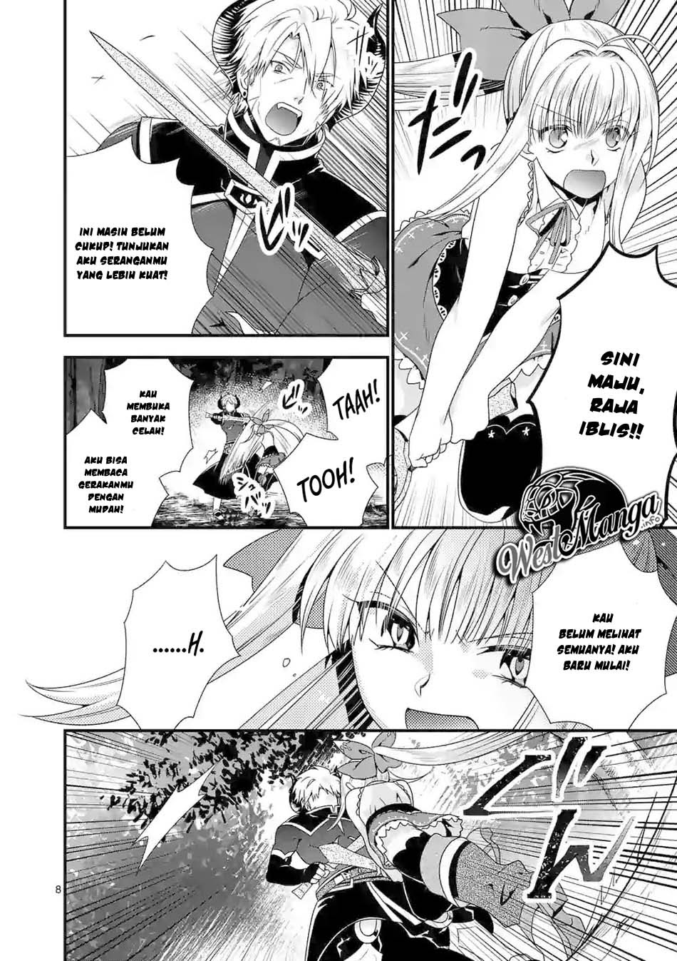 Maou desu Onna Yuusha no Hahaoya to Saikon Shita no de Onna Yuusha ga Giri no Musume ni Narimashita Chapter 30 - halaman 10