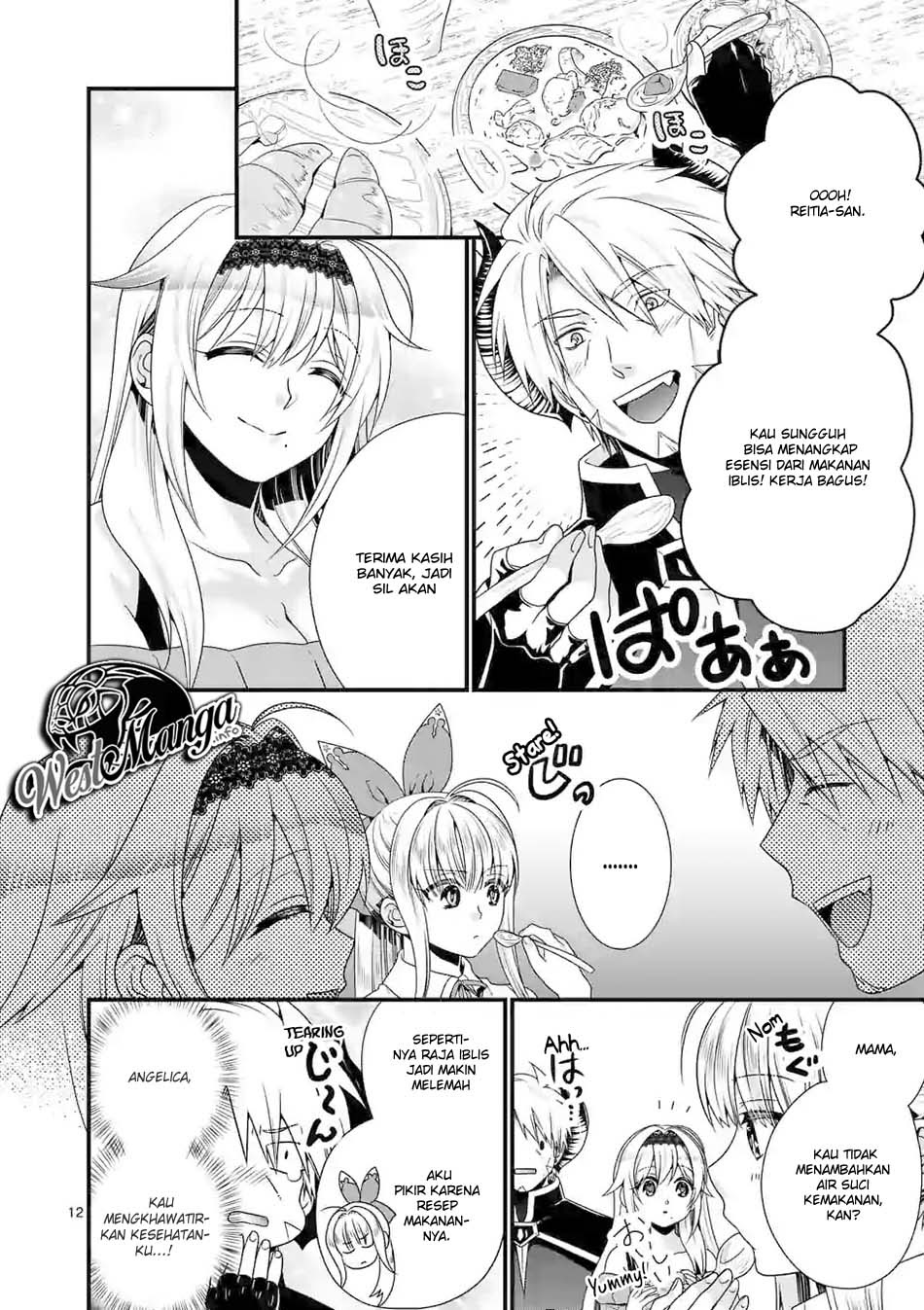 Maou desu Onna Yuusha no Hahaoya to Saikon Shita no de Onna Yuusha ga Giri no Musume ni Narimashita Chapter 30 - halaman 14