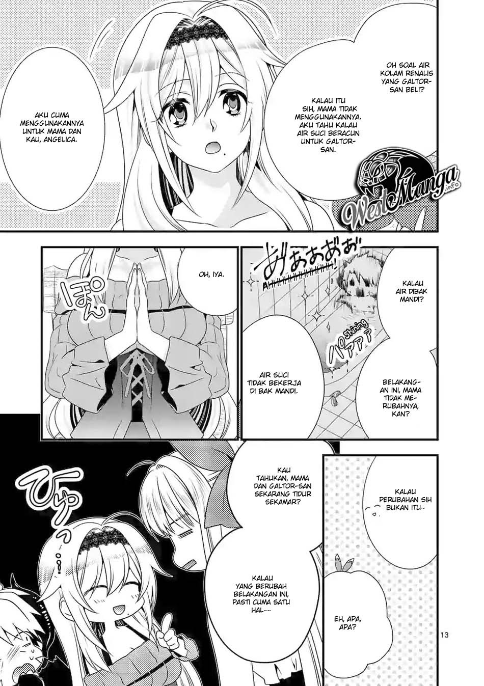 Maou desu Onna Yuusha no Hahaoya to Saikon Shita no de Onna Yuusha ga Giri no Musume ni Narimashita Chapter 30 - halaman 15