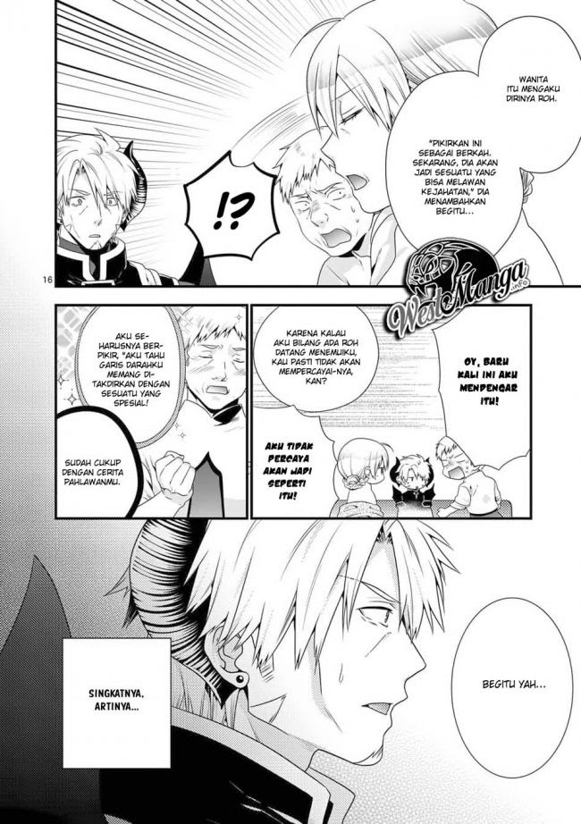 Maou desu Onna Yuusha no Hahaoya to Saikon Shita no de Onna Yuusha ga Giri no Musume ni Narimashita Chapter 31 - halaman 18