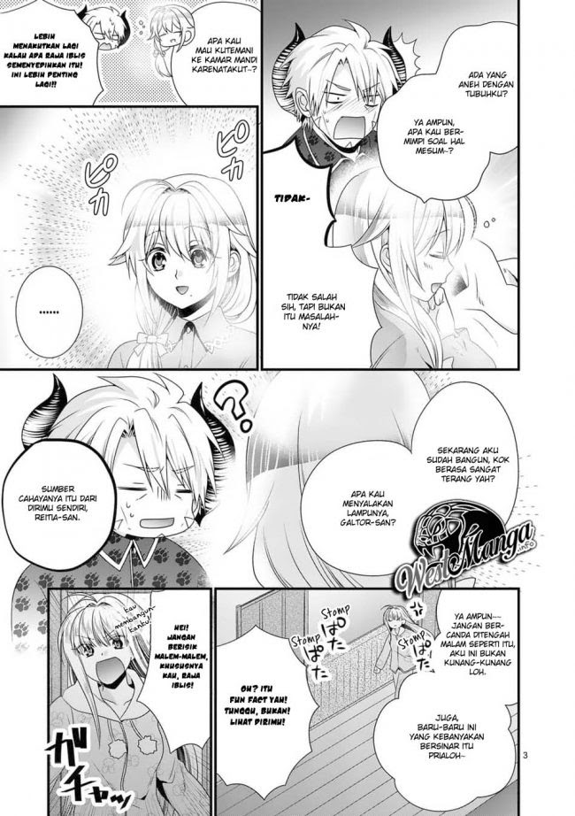 Maou desu Onna Yuusha no Hahaoya to Saikon Shita no de Onna Yuusha ga Giri no Musume ni Narimashita Chapter 31 - halaman 5