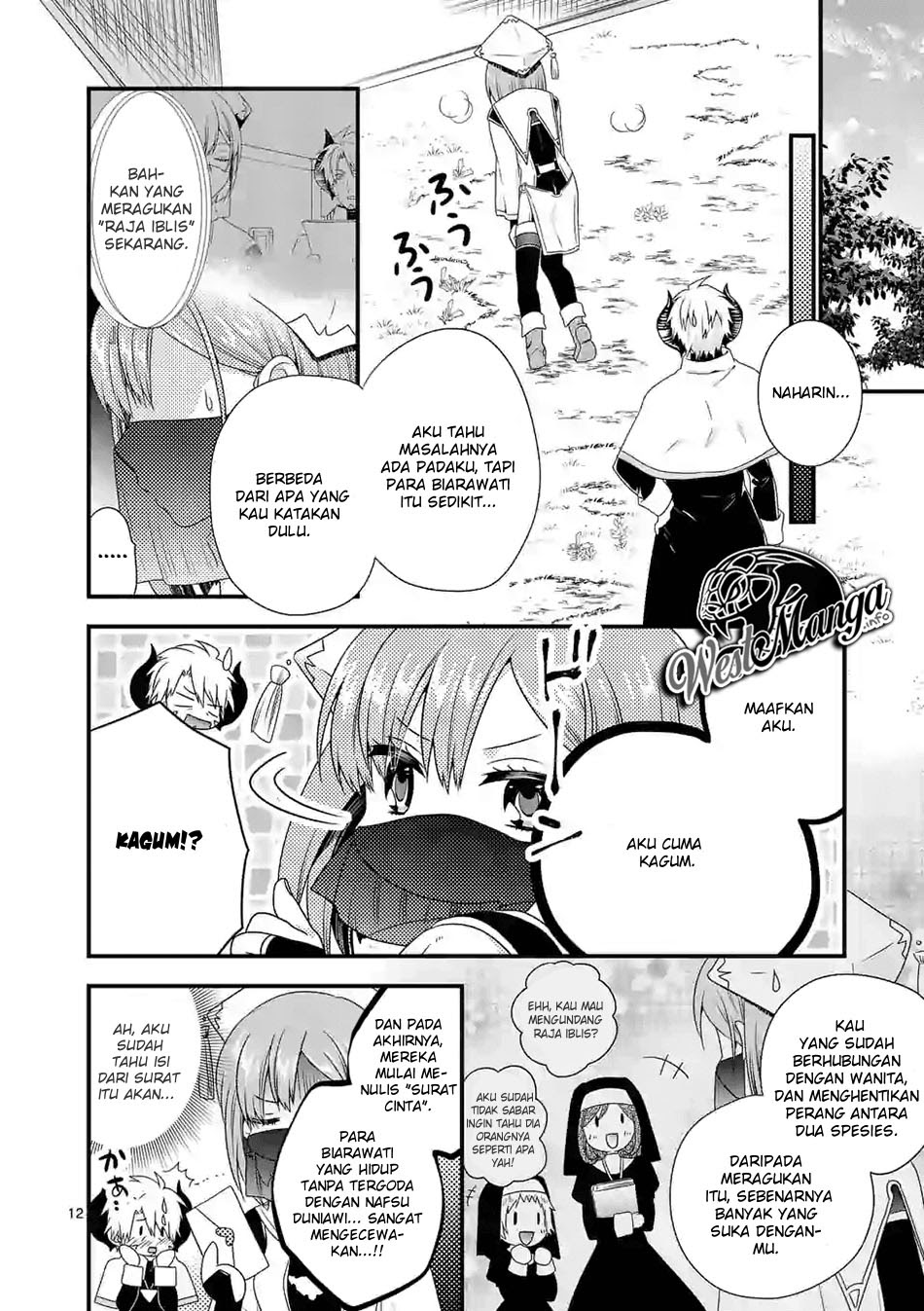 Maou desu Onna Yuusha no Hahaoya to Saikon Shita no de Onna Yuusha ga Giri no Musume ni Narimashita Chapter 33 - halaman 3