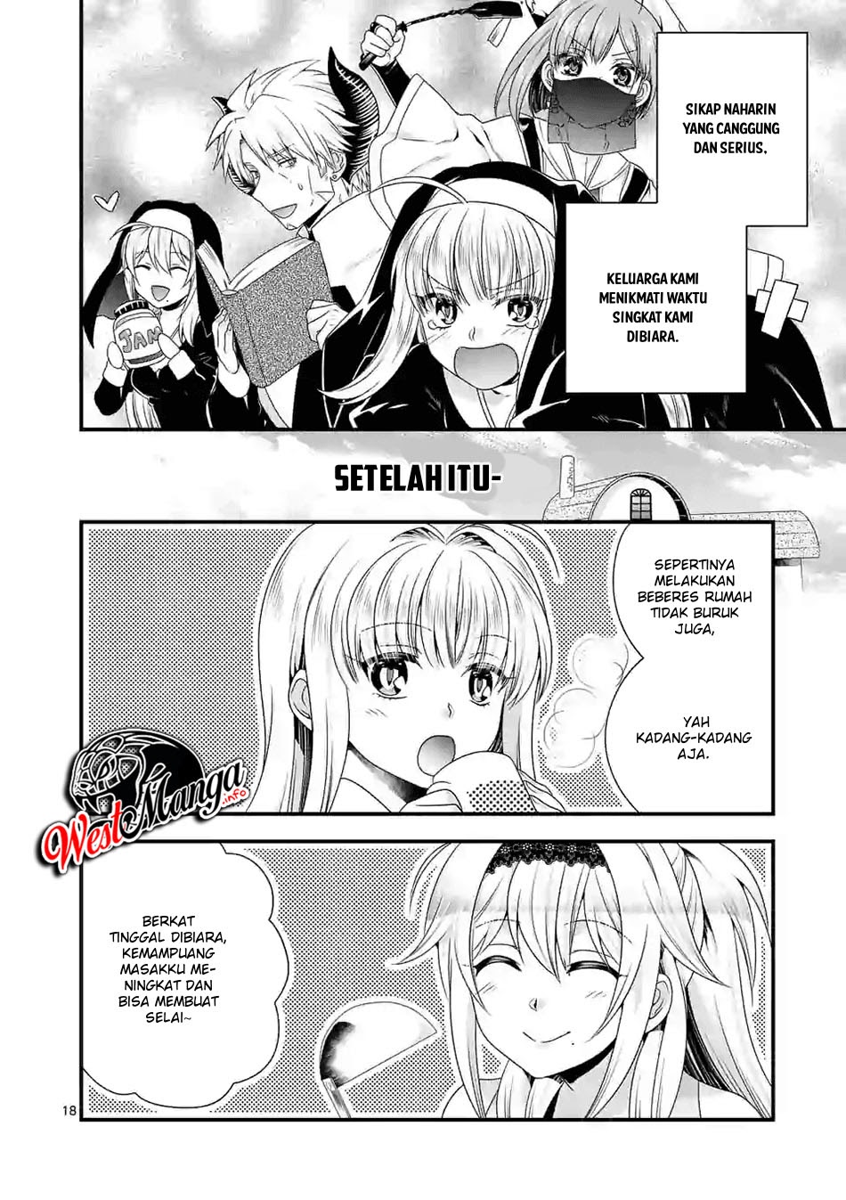 Maou desu Onna Yuusha no Hahaoya to Saikon Shita no de Onna Yuusha ga Giri no Musume ni Narimashita Chapter 33 - halaman 9