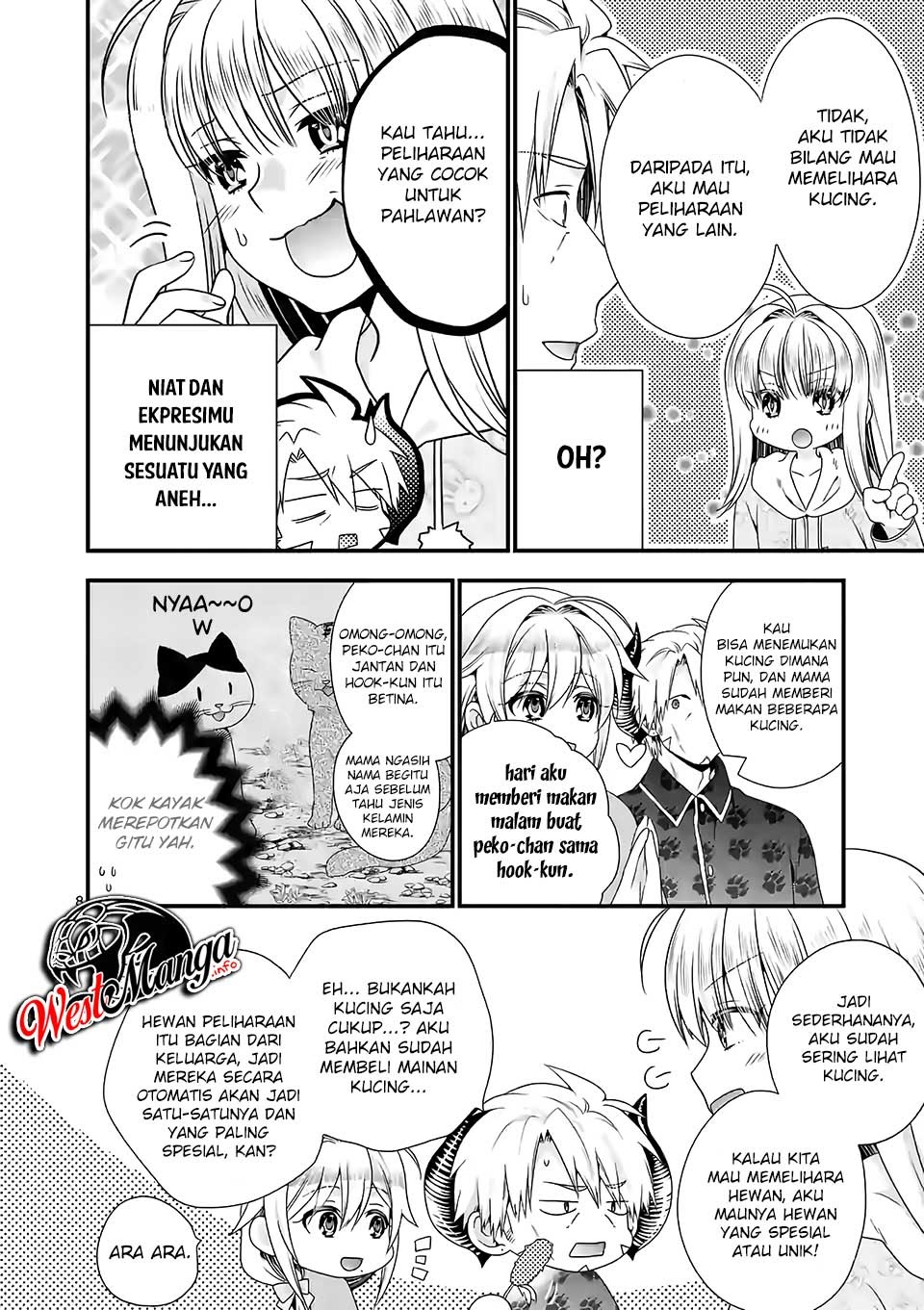 Maou desu Onna Yuusha no Hahaoya to Saikon Shita no de Onna Yuusha ga Giri no Musume ni Narimashita Chapter 34 - halaman 10