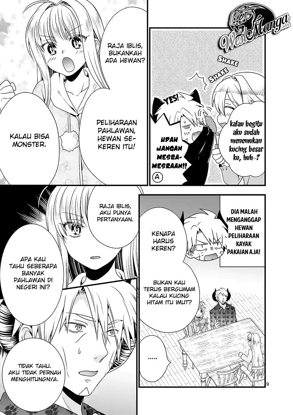 Maou desu Onna Yuusha no Hahaoya to Saikon Shita no de Onna Yuusha ga Giri no Musume ni Narimashita Chapter 34 - halaman 11